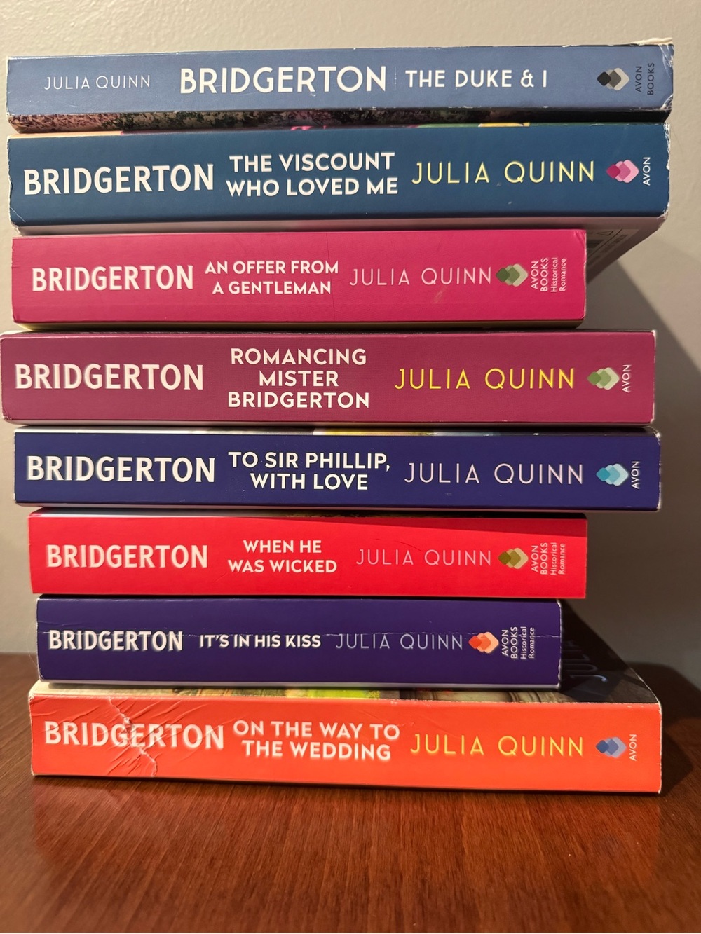 Bridgerton Paperback Book set
All 8 books included